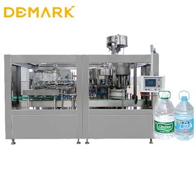 5 Litrelik Su Şişesi Dolum Makinası